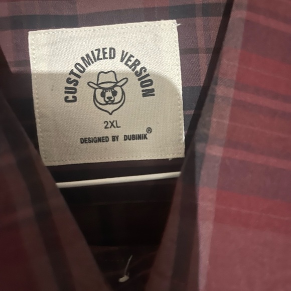 Mens Flannell Button Down - Picture 2 of 2